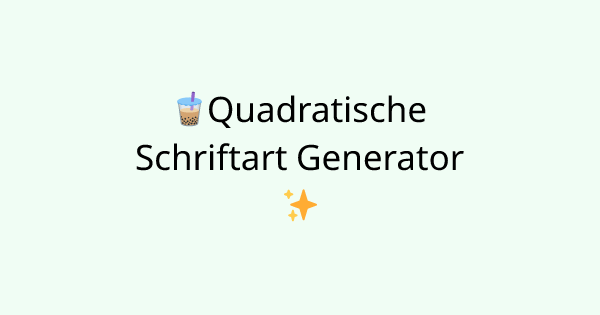 Fonts-squared-capital tool