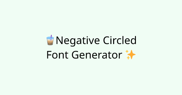 Fonts-negative-circled tool