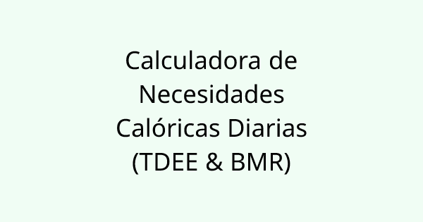 CalorieCalculator tool