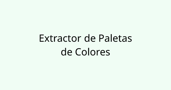 ColorPaletteExtractor tool