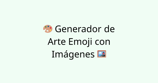 ImageToEmoji tool