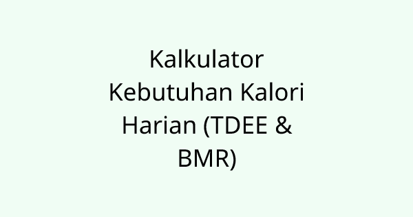 CalorieCalculator tool