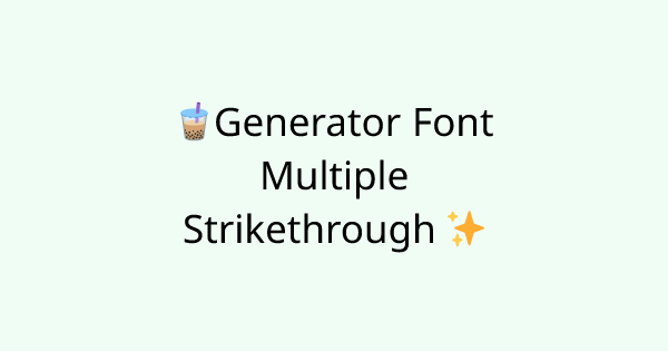 Fonts-double-upper-bottom-line tool