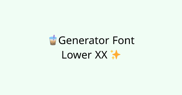 Fonts-x-below tool