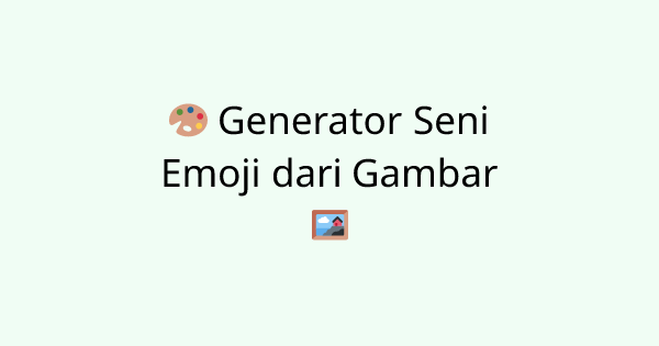 ImageToEmoji tool