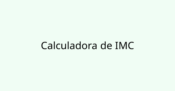 BmiCalculator tool