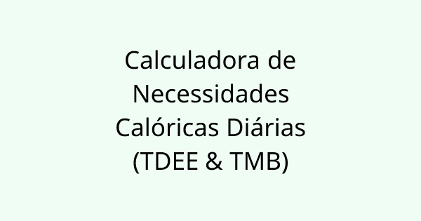 CalorieCalculator tool