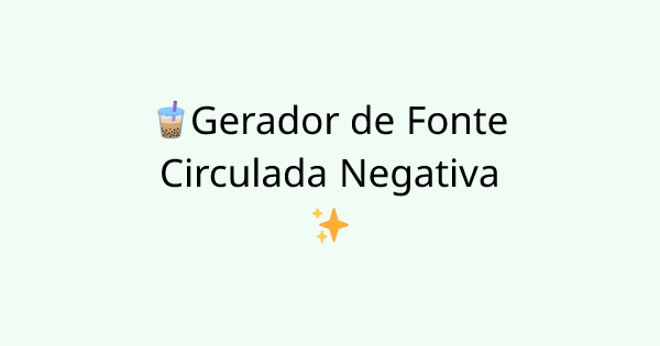 Fonts-negative-circled tool