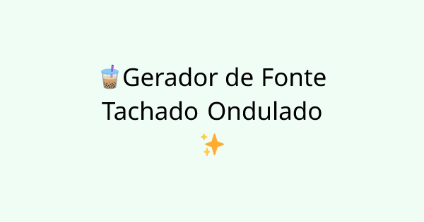 Fonts-wave-underline tool