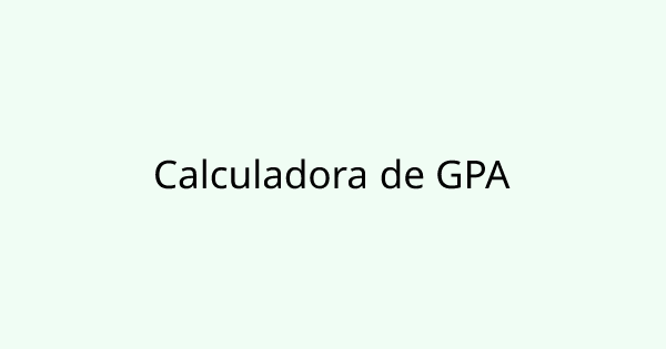 GpaCalculator tool